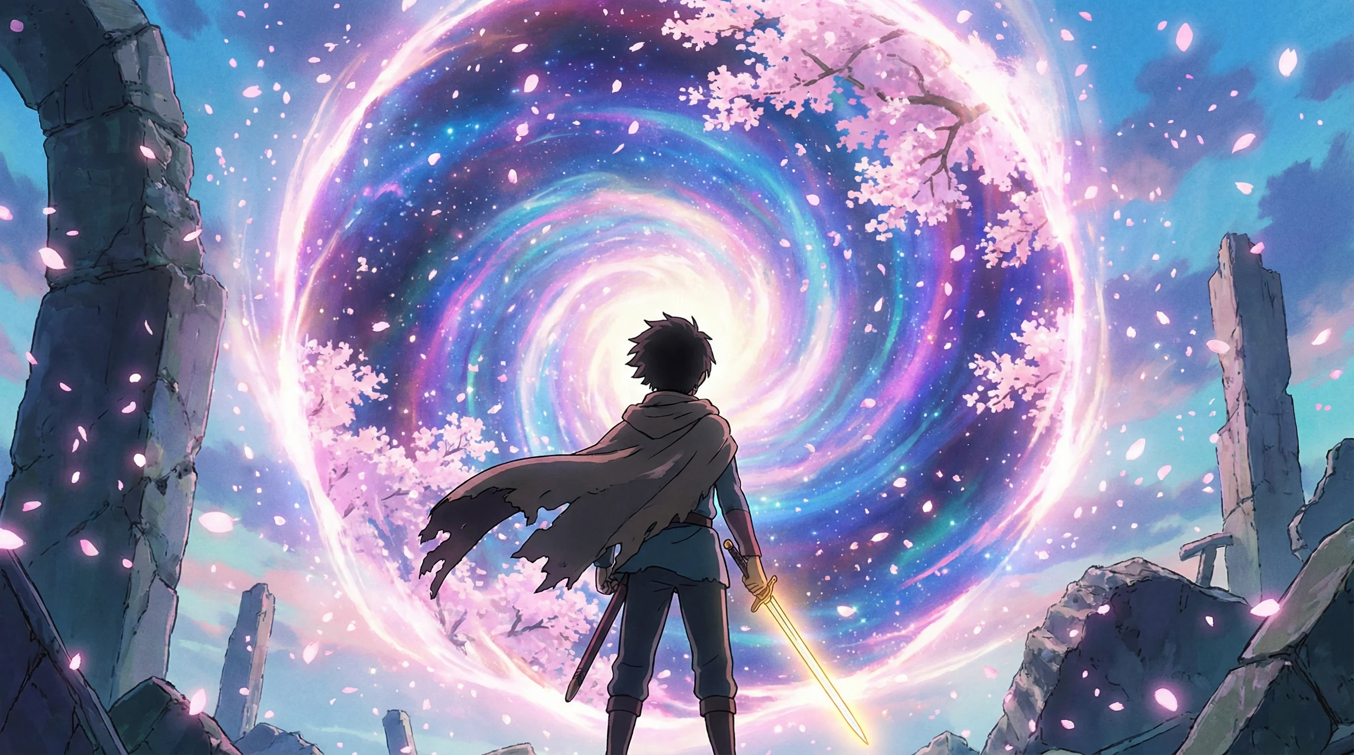 日本动画电影《樱之剑》预告片缩略图